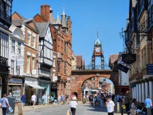 Chester - Town clock