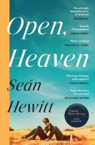 Cover image for Open, Heaven by Sean Hewitt